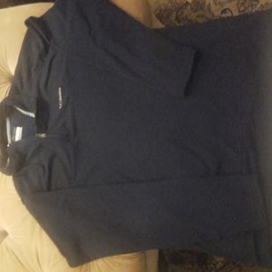 xxl Blue Columbia omniwick long sleeve quarter zip sweatshirt